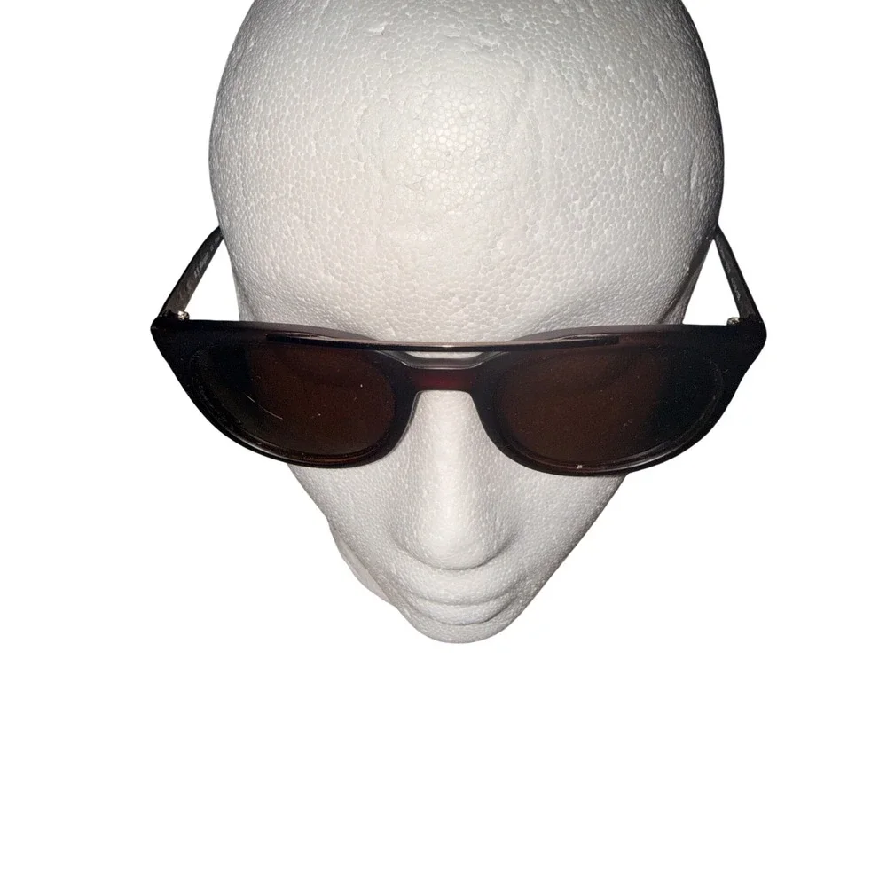 AJ Morgan‎ 53737 Brown Tortoise Round Sunglasses with Metal Brow Bar Mens Womens
